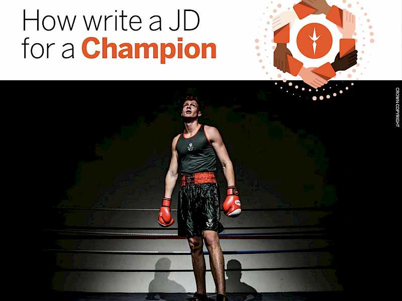 Preview image for blog post entitiled How to Write a Job Description for a Champion Profile