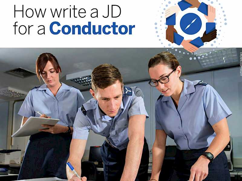 Preview image for blog post entitiled How to Write a Job Description for a Conductor Profile